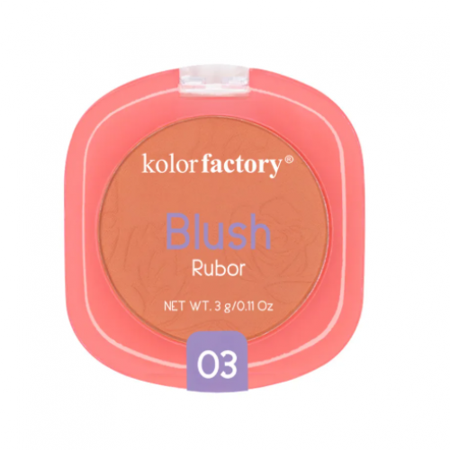 RUBOR COMPACTO TONO 03 KOLOR FACTORY