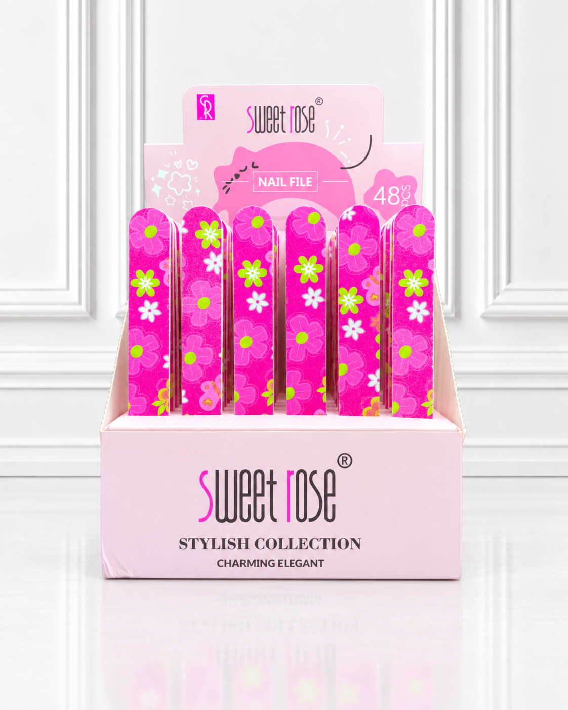 LIMA DE UÑAS FLOR SWEET ROSE S7004