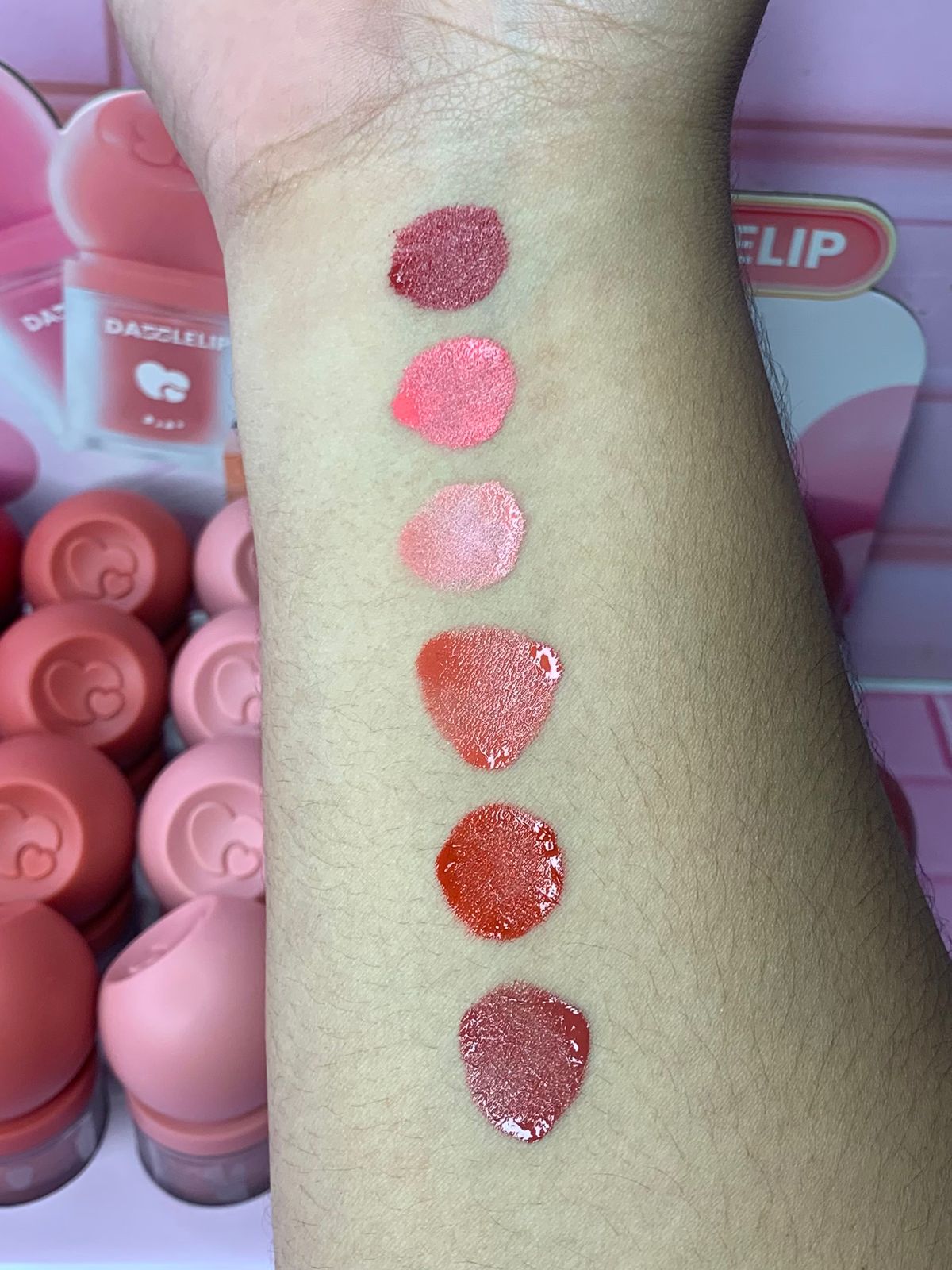 RUBOR ESTAMPITA CORAZON DAZZLELIP TM-215