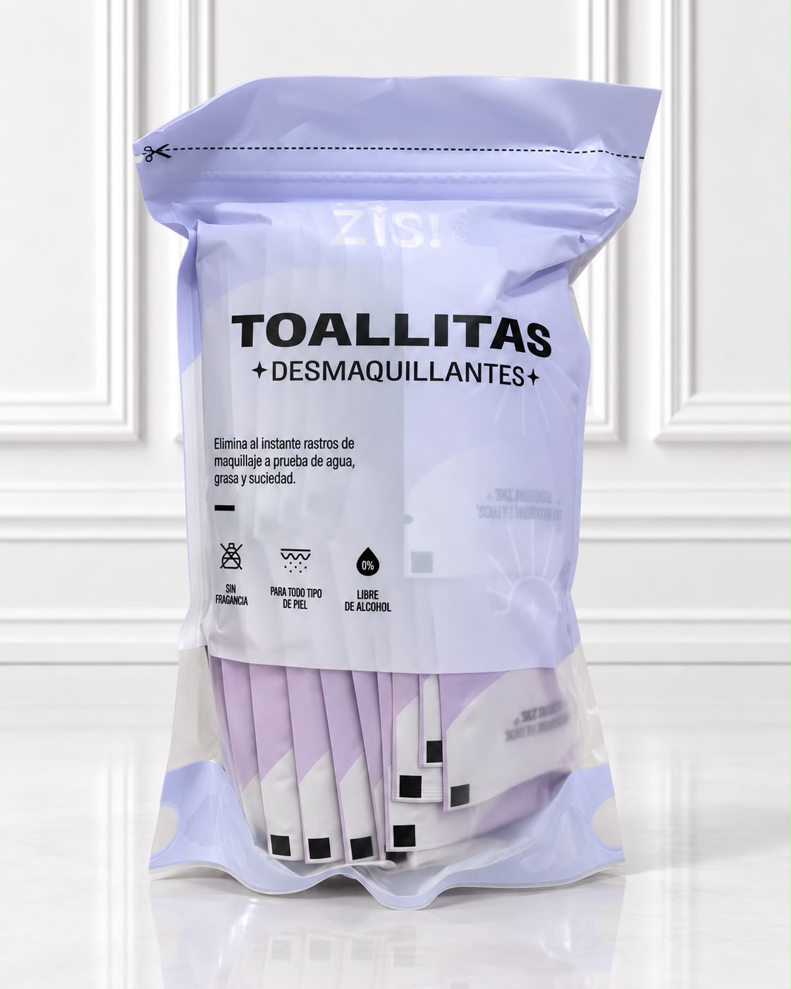 PAQUETE DE TOALLITAS DESMAQUILLANTES X30 UNI HZ428