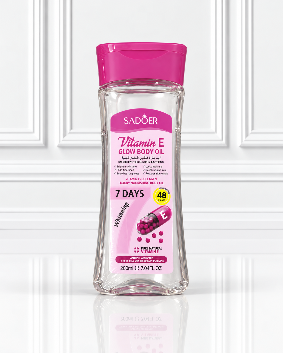 ACEITE CORPORAL HIDRATANTE CON VITAMINA E SADOER SD07951
