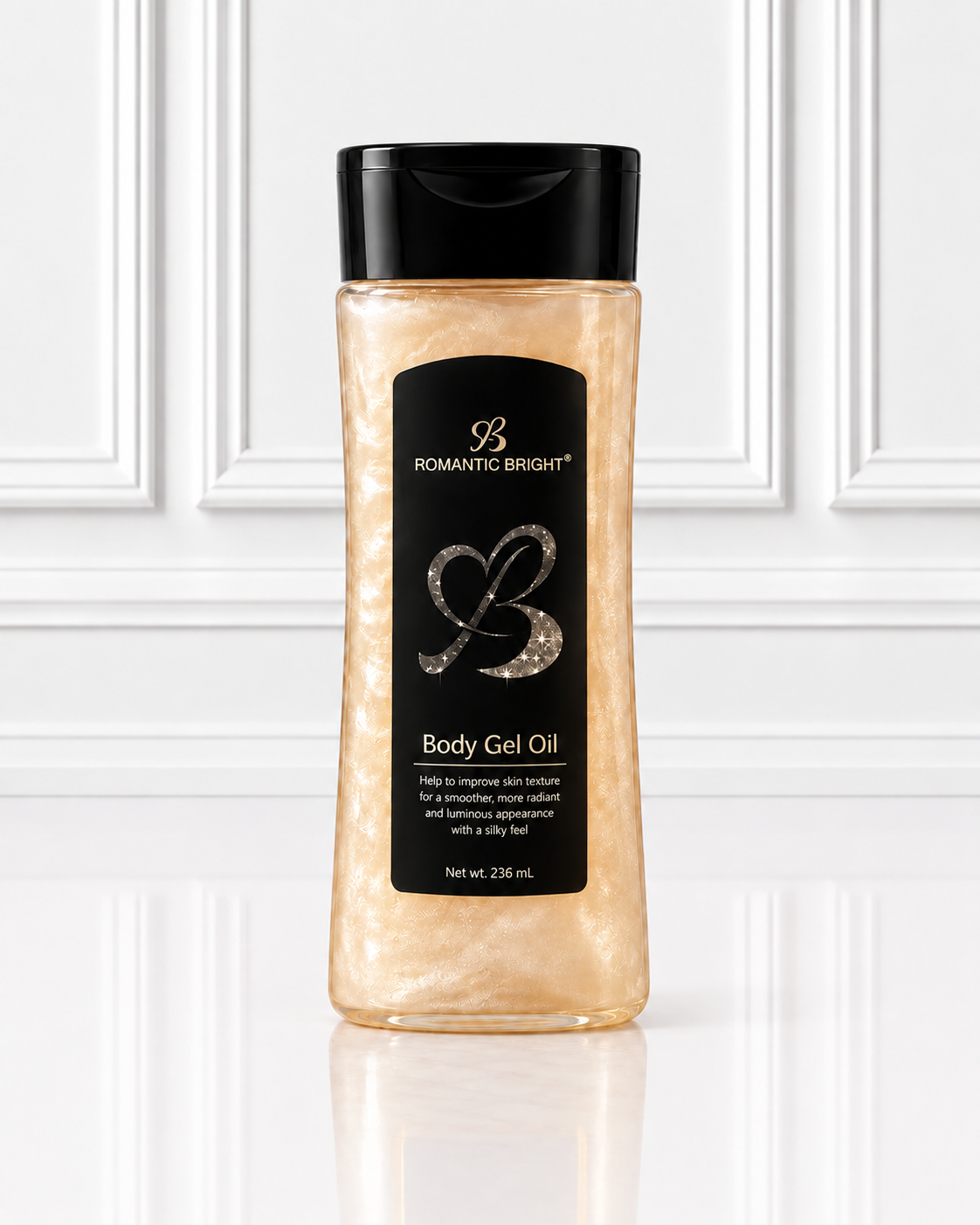 GEL BODY OIL ROMANTIC BRIGHT 200ML RB-407