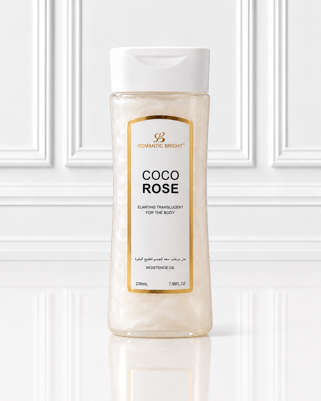 GEL CORPORAL COCO ROSE ROMÁNTICO BRILLANTE 200ML RB-405