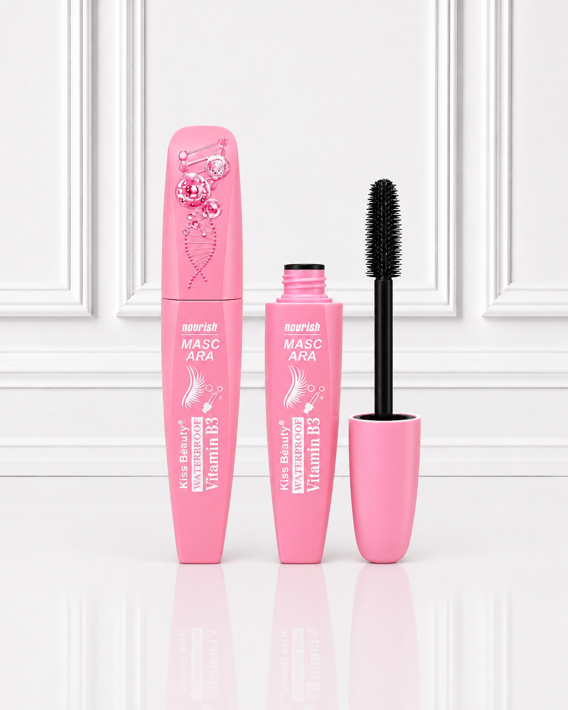PESTAÑINA WATERPROOF VITAMINA B3 KISS BEAUTY 66151-03B