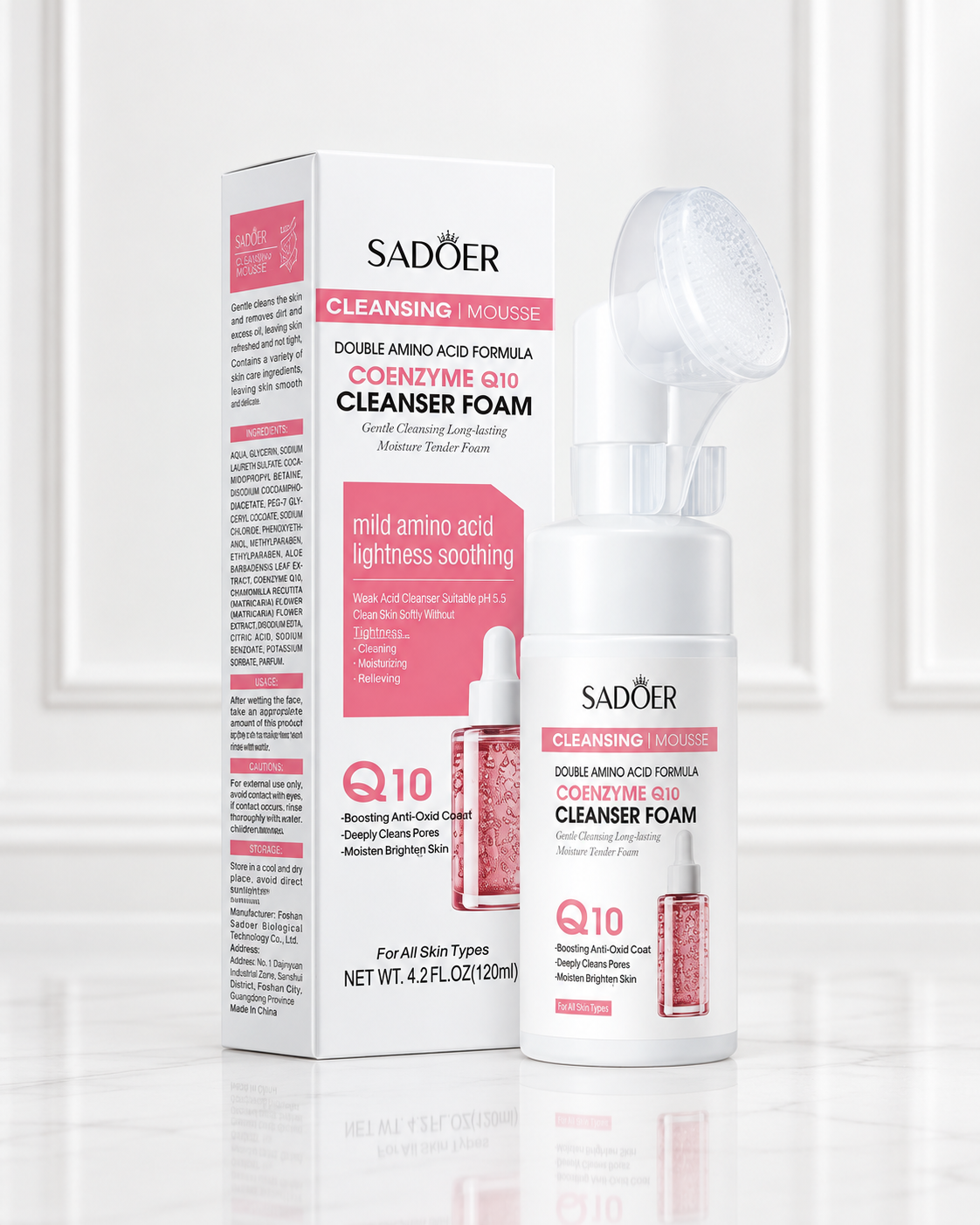 ESPUMA FACIAL COENZYME Q10 SADOER SD08046