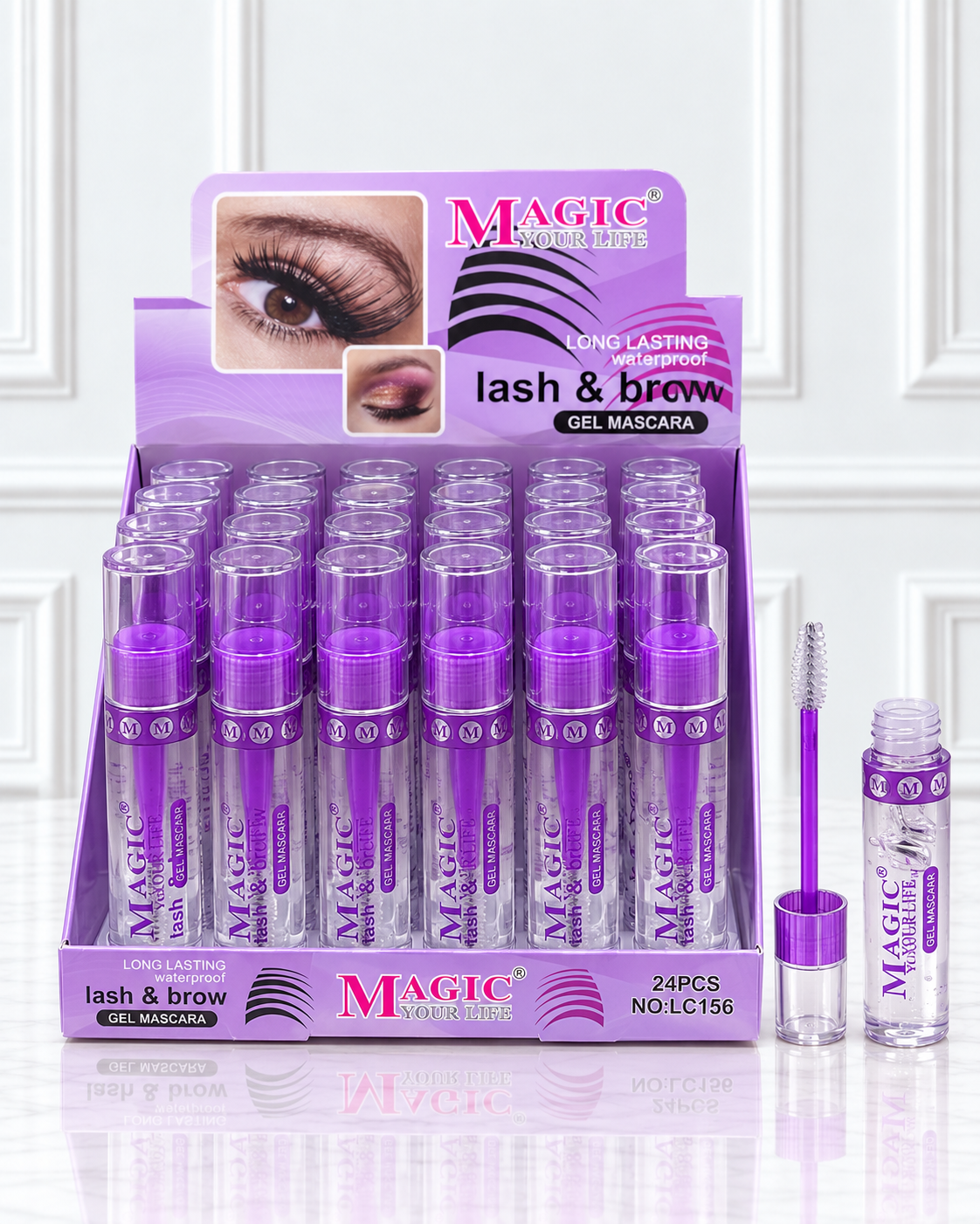 PESTAÑINA MORADA MAGIC YOUR LIFE LC156