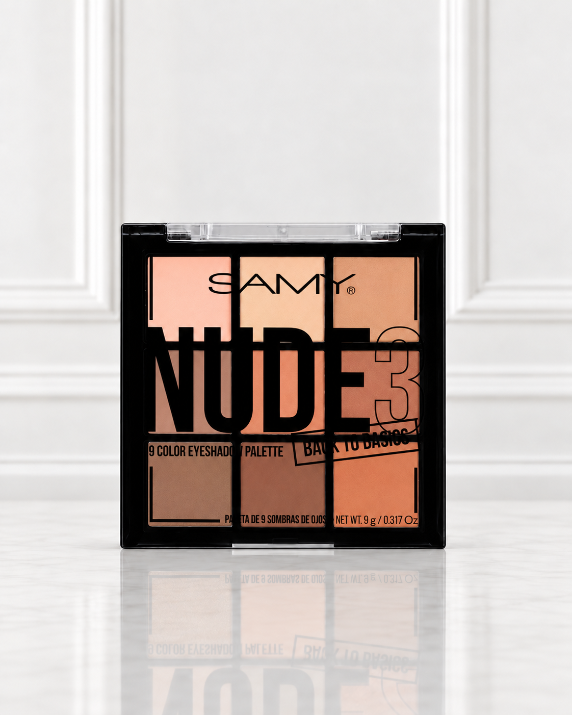PALETA DE SOMBRAS X9 TONOS NUDE 3