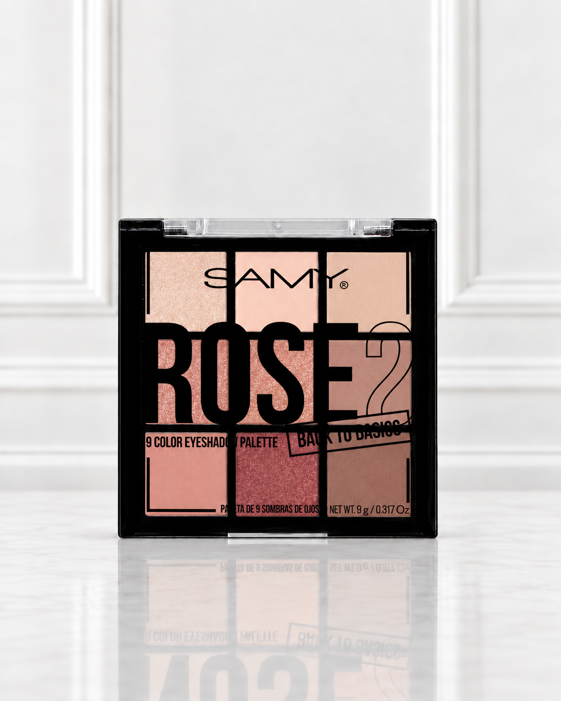 PALETA DE SOMBRAS X9 TONOS ROSE