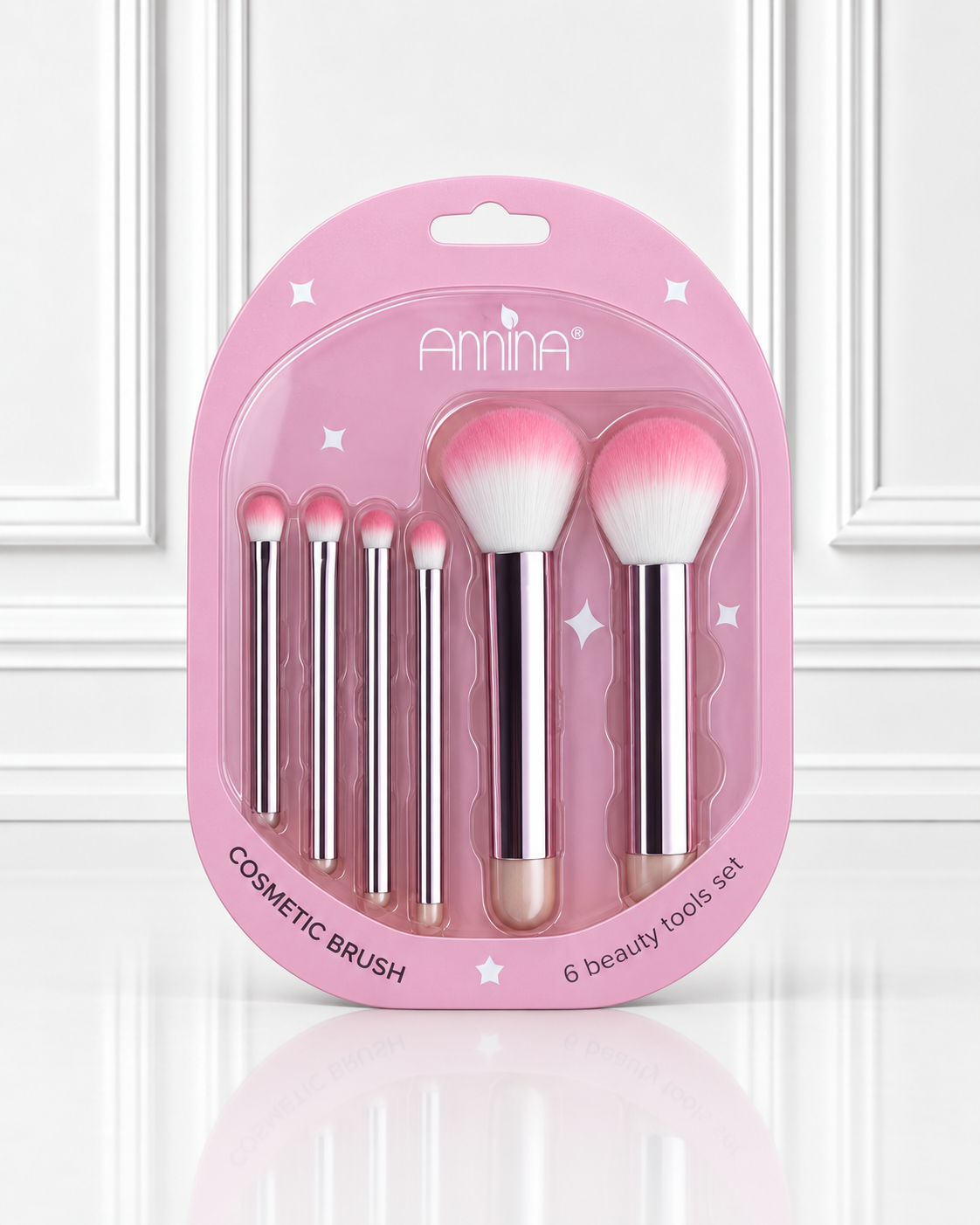 SET DE BROCHAS X6 ANNINA JHC6-001