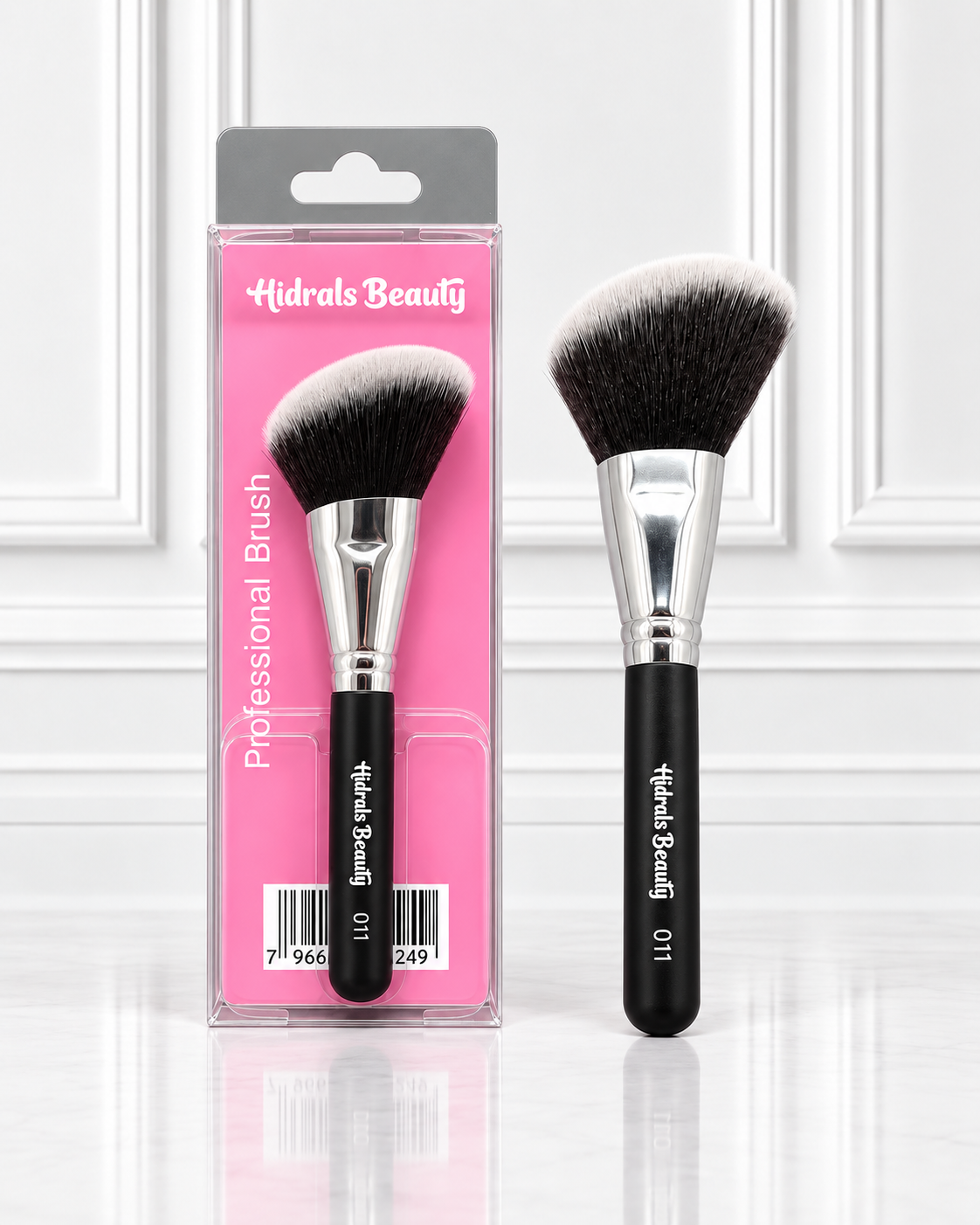 BROCHA ANGULAR PARA POLVO Y RUBOR HIDRALS BEAUTY ABA-011