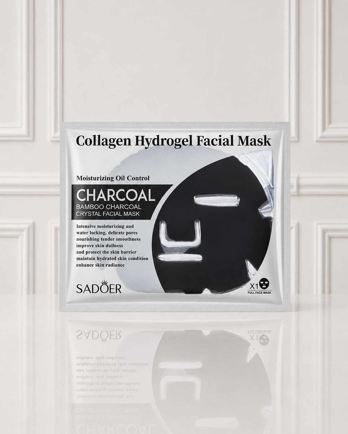MASCARILLA BAMBOO CHARCOAL COLLAGEN CRYSTAL SADOER SD02777 60ML