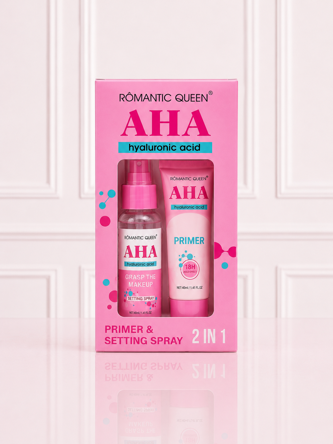 KIT DE PRIMER+FIJADOR AH ROMANTIC QUEEN T938