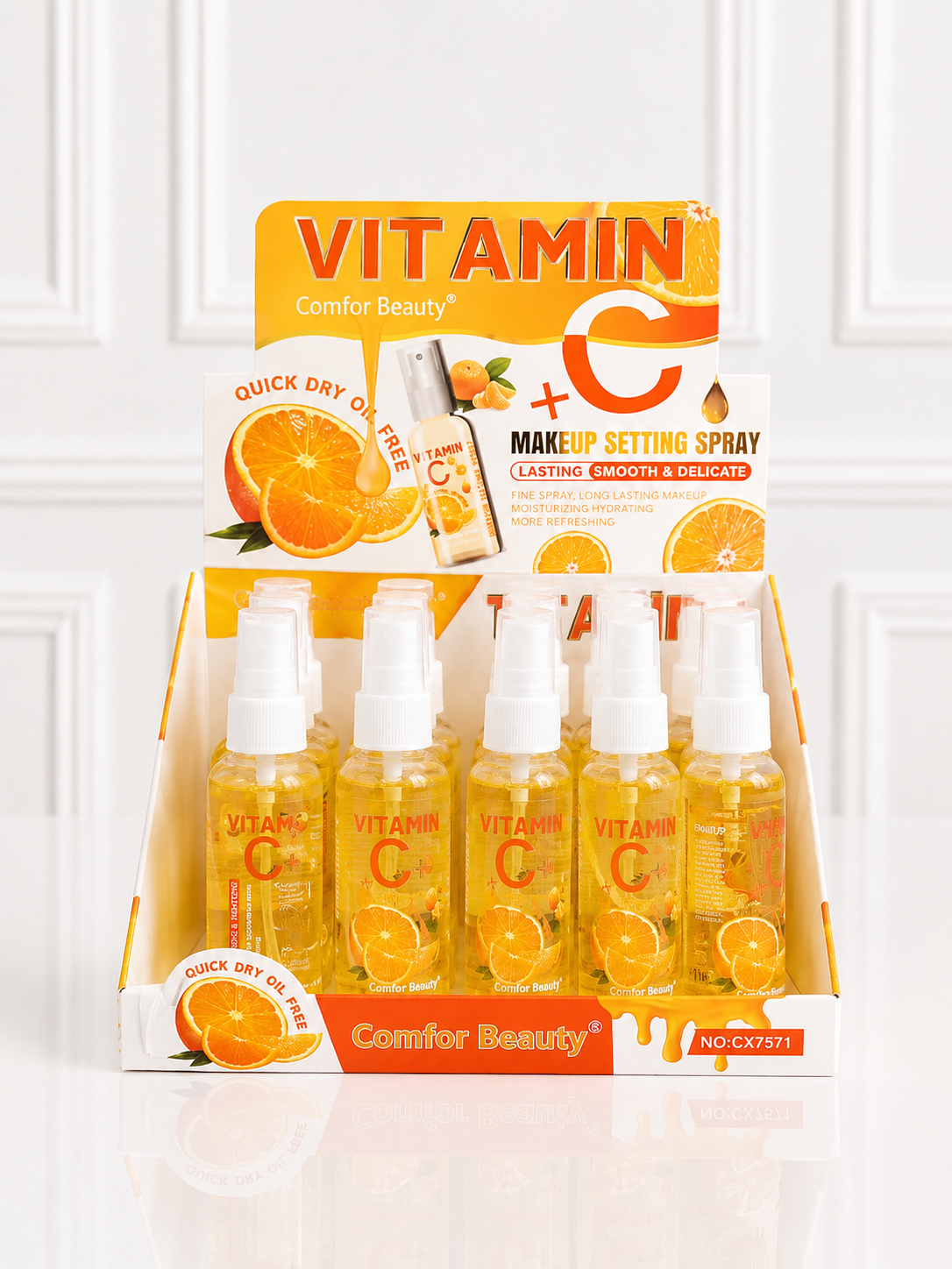 FIJADOR DE MAQUILLAJE CON VITAMINA OIL FREE BEAUTY CX7571