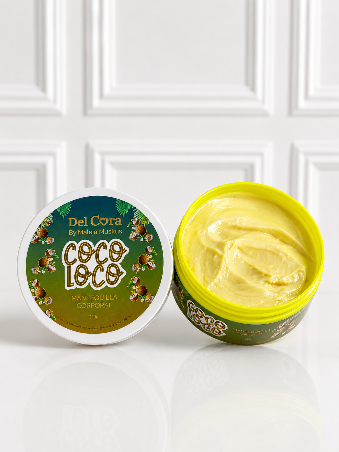 MANTEQUILLA COCO LOCO 220 ML DEL CORA