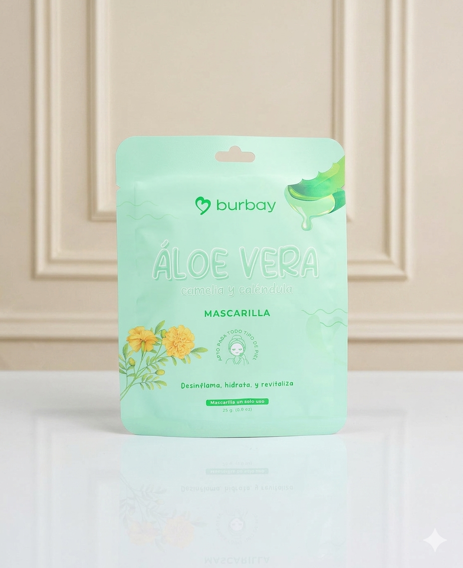 MASCARILLA BURBAY ALOE VERA B-101