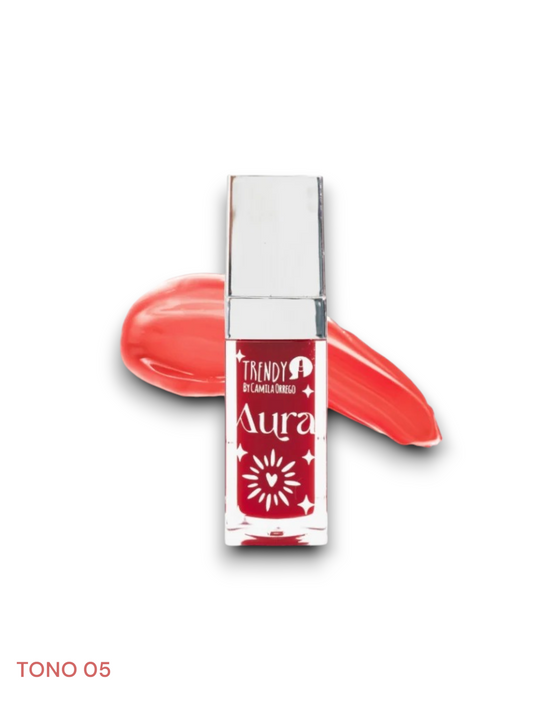 BRILLO DE LABIOS AURA TRENDY TONO#5 BAT1878