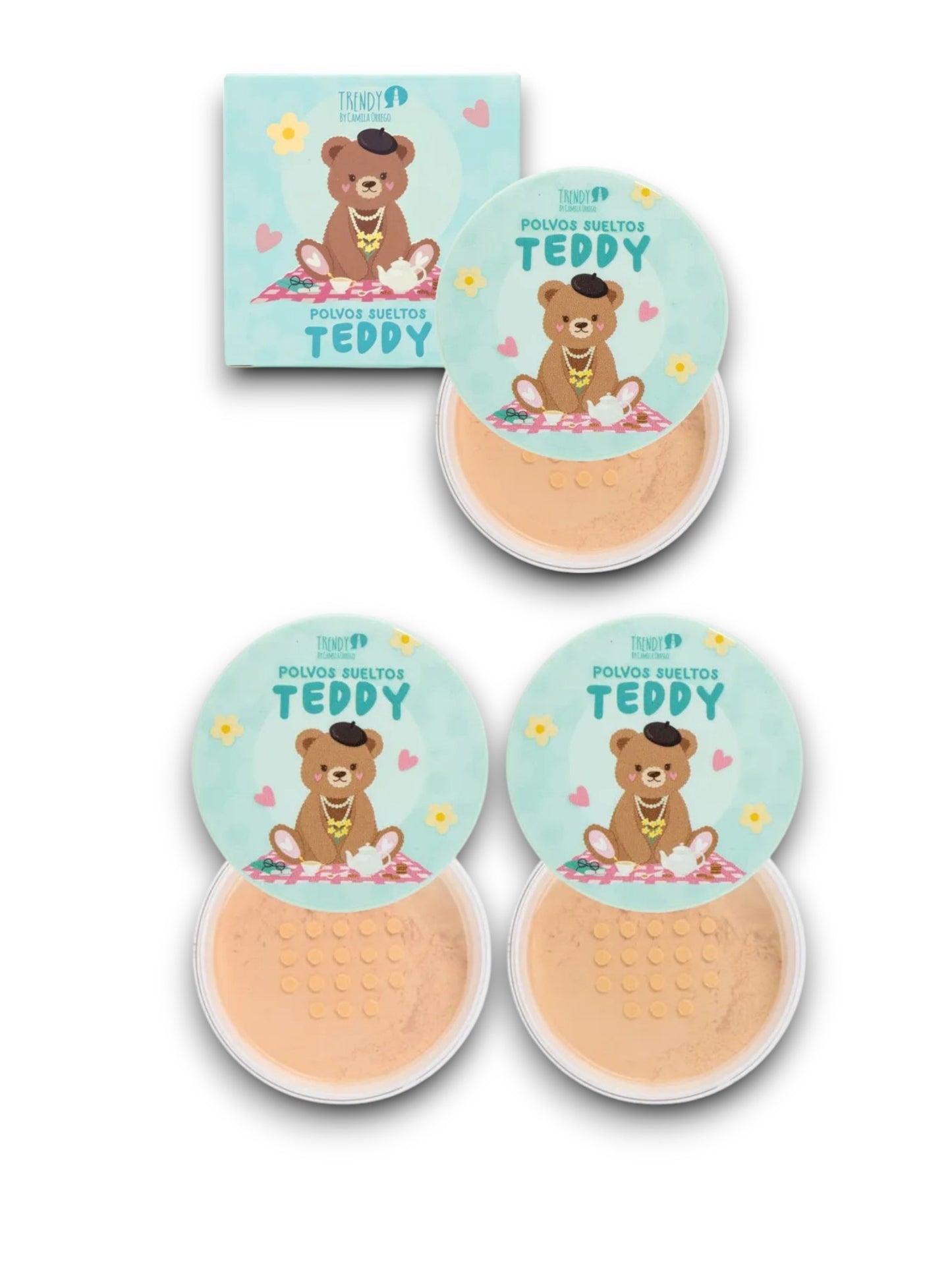 POLVO SUELTO TRENDY OSITO TEDDY PST15