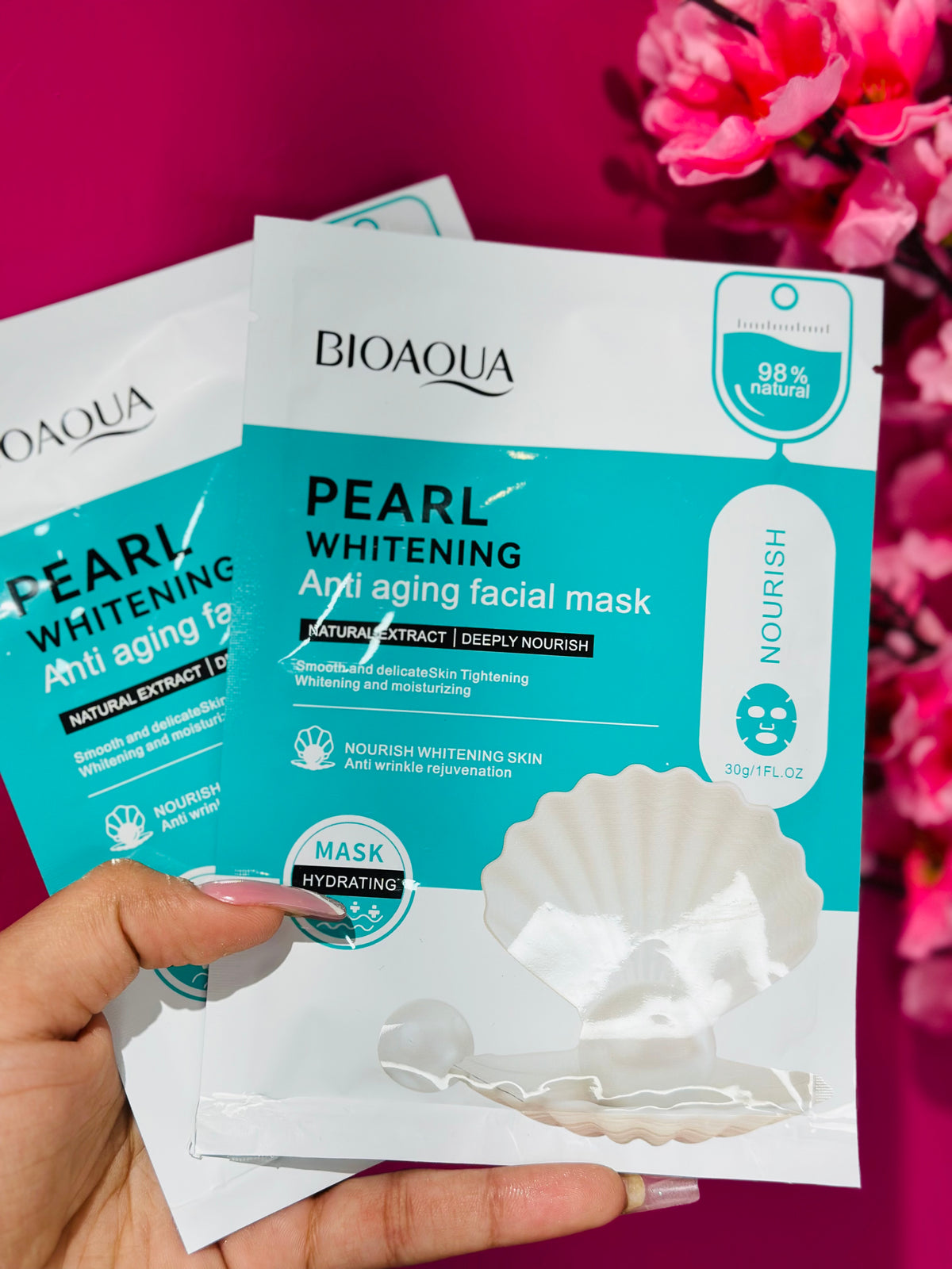 MASCARILLA DE PERLAS