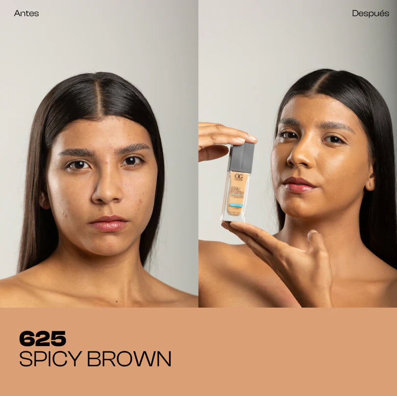 BASE STAY MATTE SPICY BROWN OG TONO 625 S5549-625