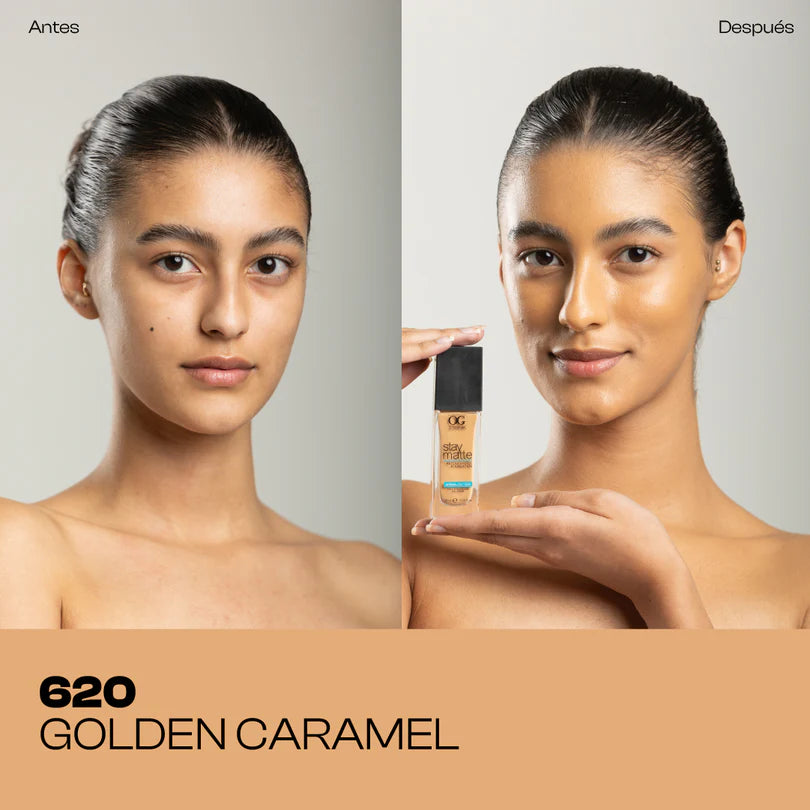BASE STAY MATTE GOLDEN CARAMEL OG TONO 620 S5549-620