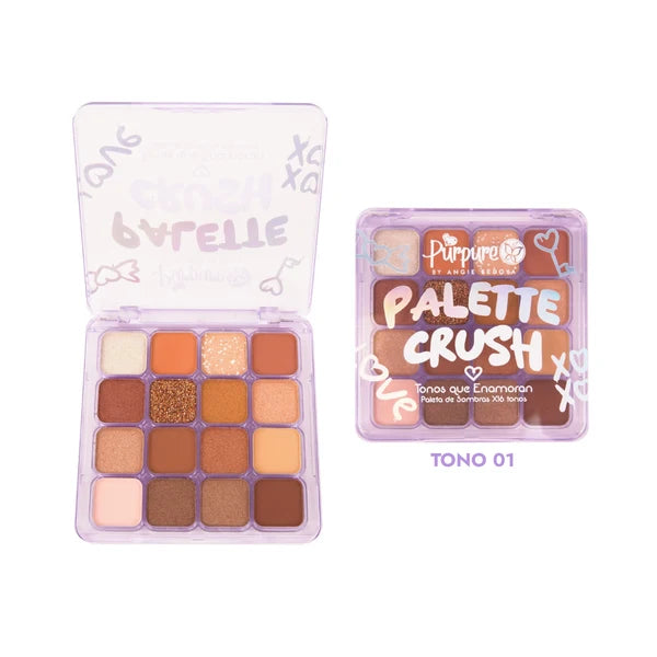PALETA DE SOMBRA X16 CRUSH PURPURE ABM4-030A