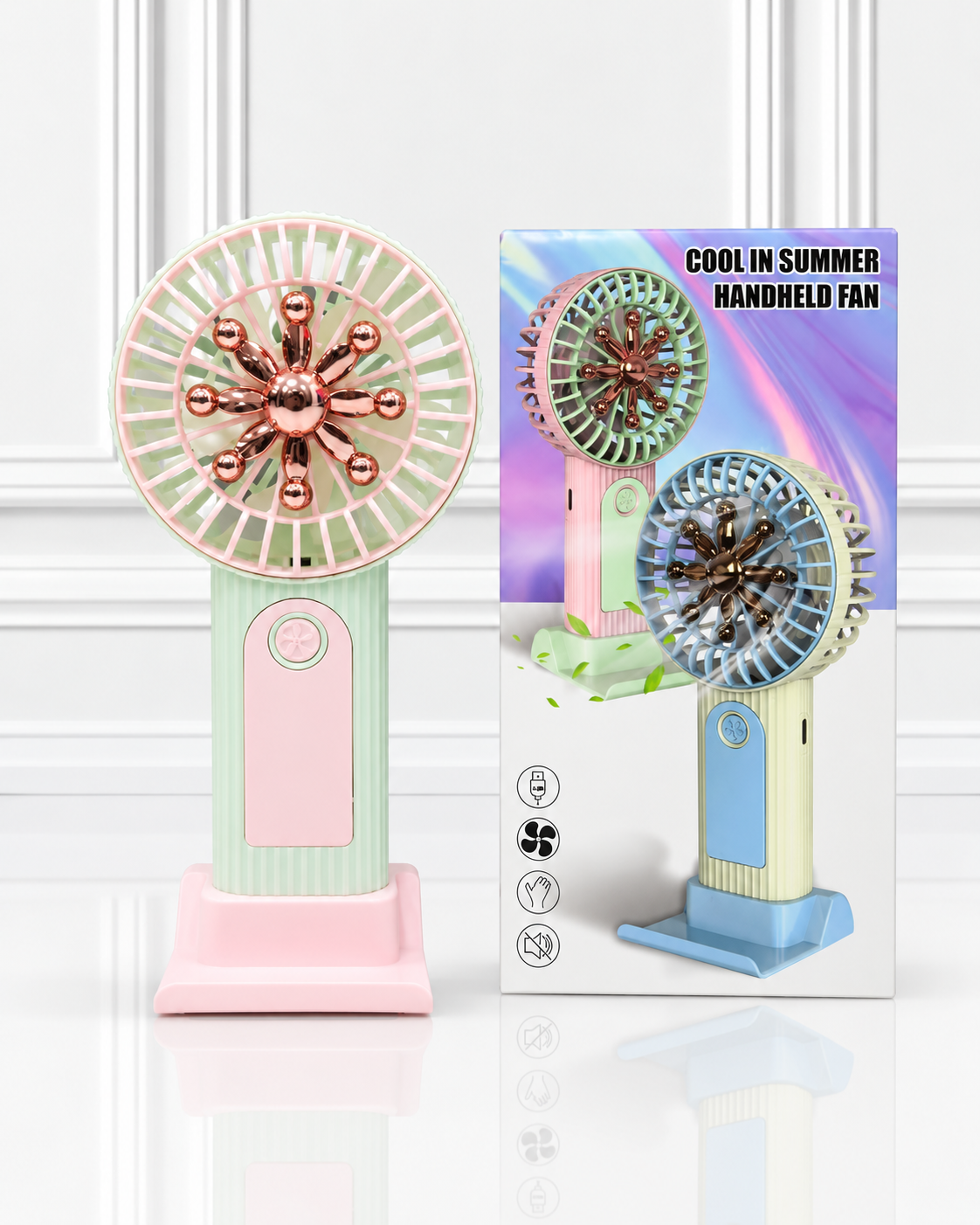 MINI VENTILADOR LUJO HANDHELD DL-1482