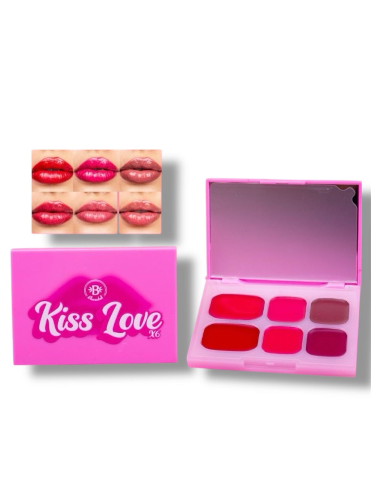 PALETA DE LABIALES X6 BLOOMSHELL BL-613