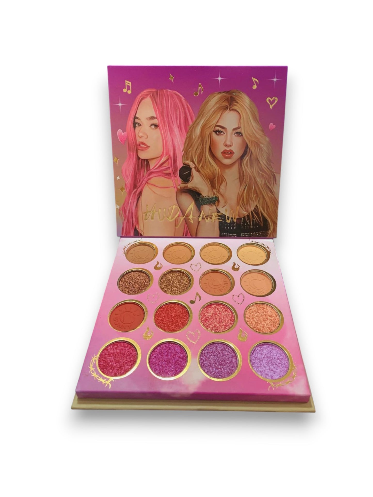 PALETA DE SOMBRAS KAROL G Y SHAKIRA 7522