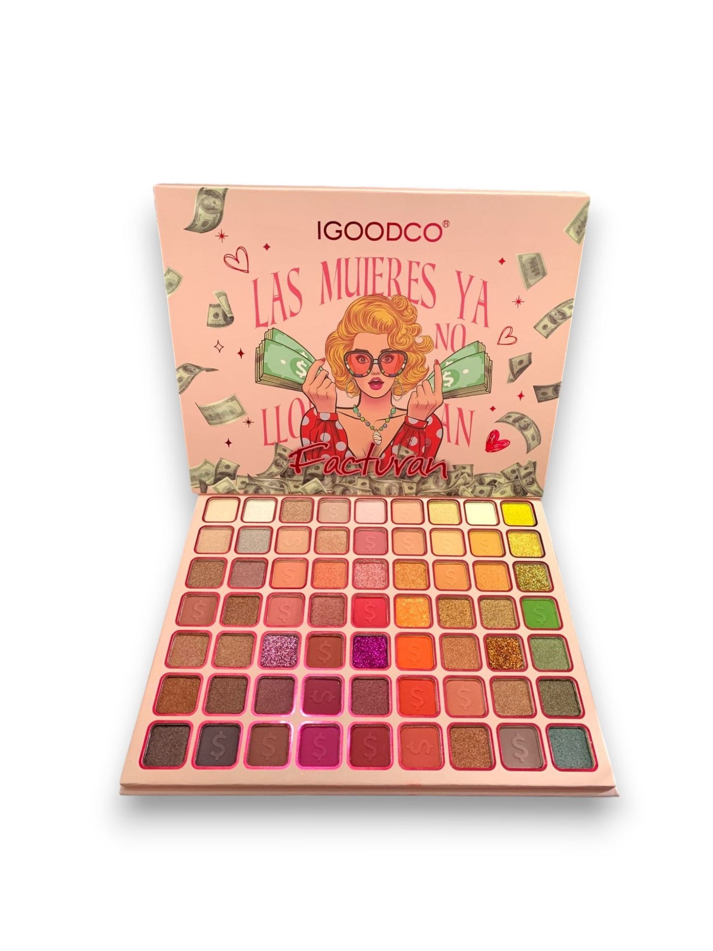 PALETA DE SOMBRAS LAS MUJERES FACTURAN LK5165