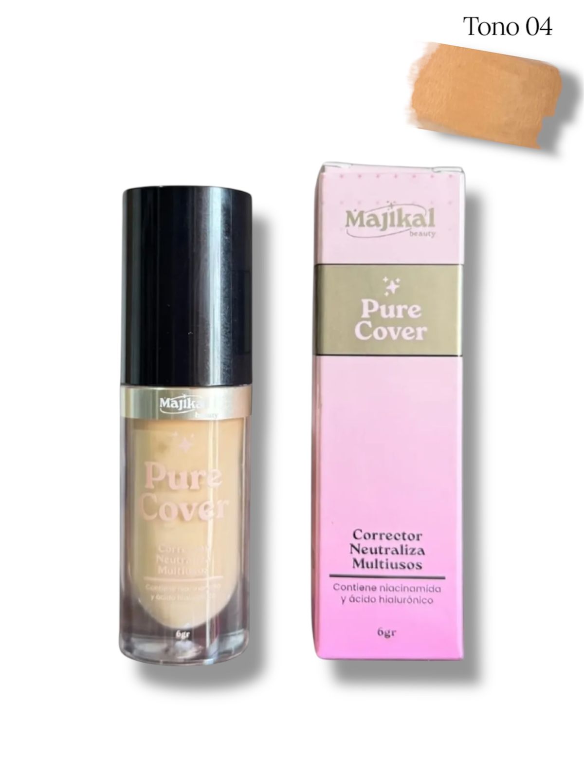 CORRECTOR PURE COVER MAJIKAL CREAM BRELEE TONO 4