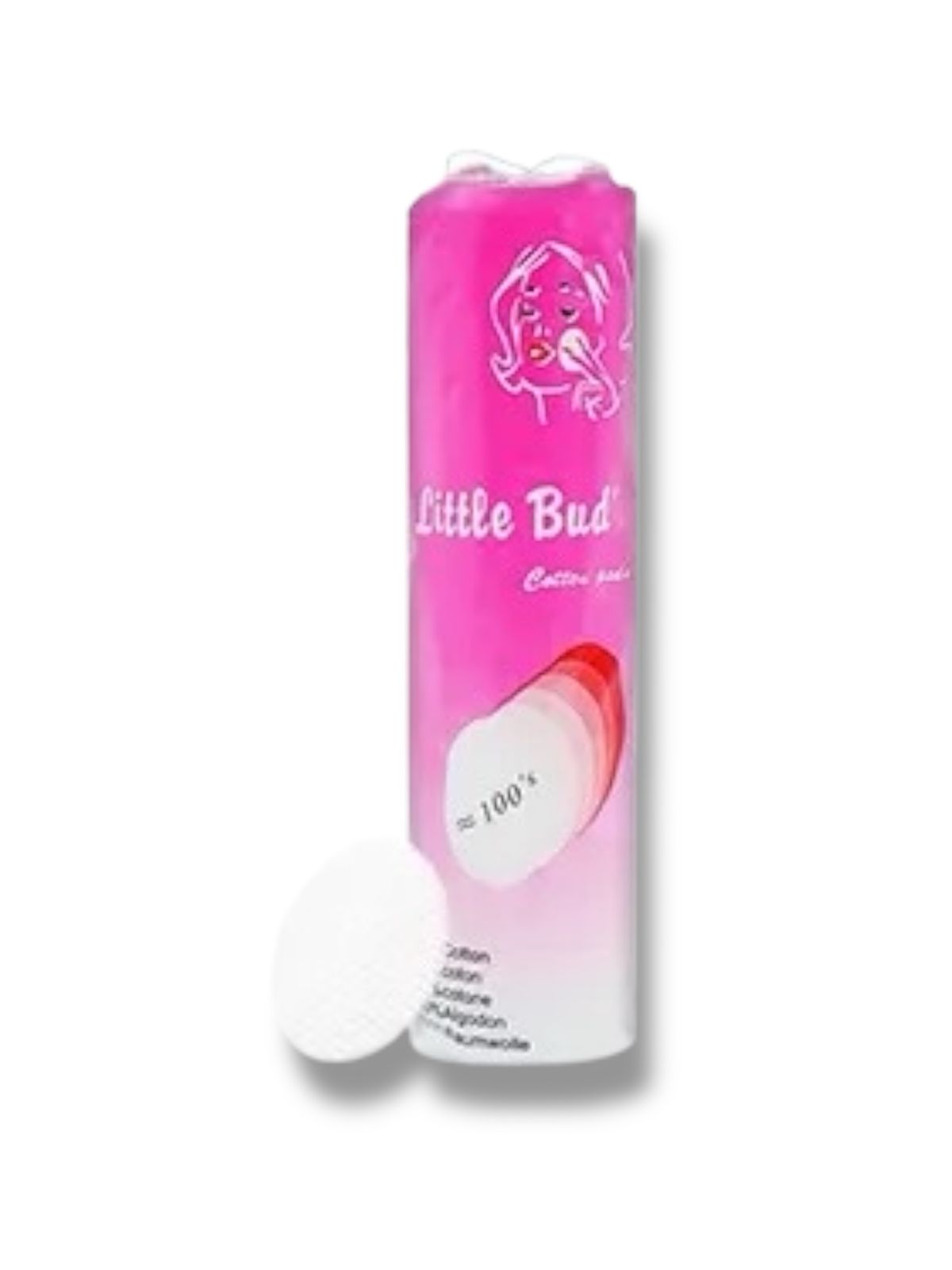 POMO DE ALGODON LITTLE BUD X100 UDS 8908