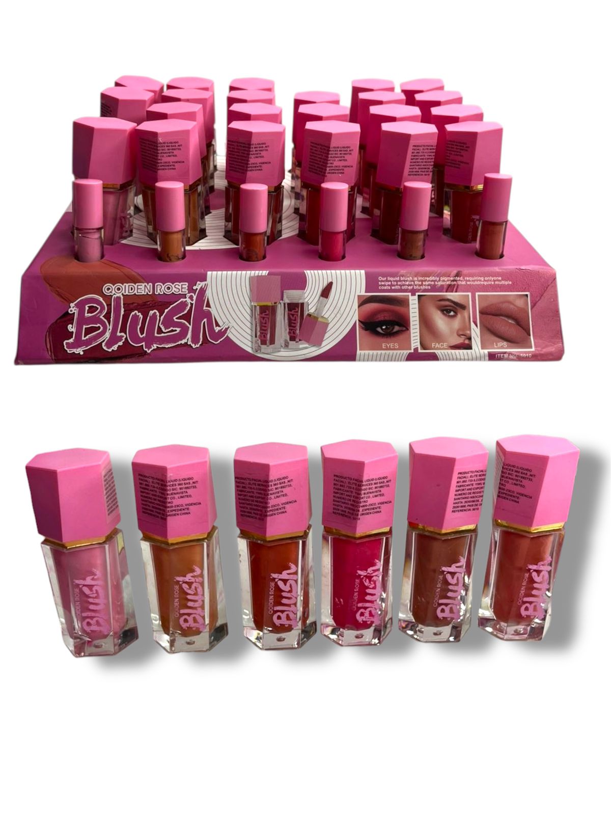 RUBOR LIQUIDO QOIDEN ROSE 5010