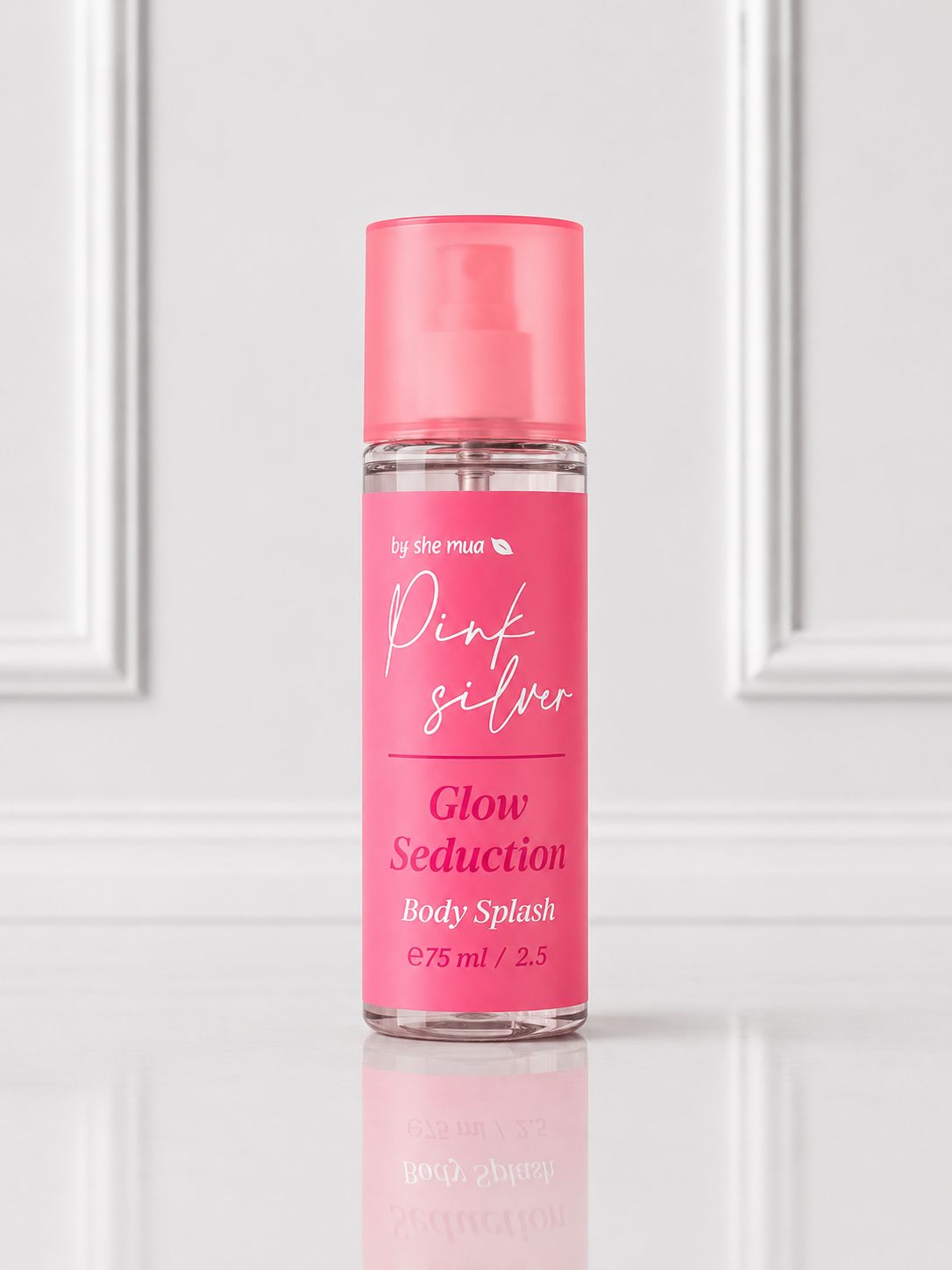 SPLASH PINK SILVER GLOW SEDUCTION 75ML SHEMUA