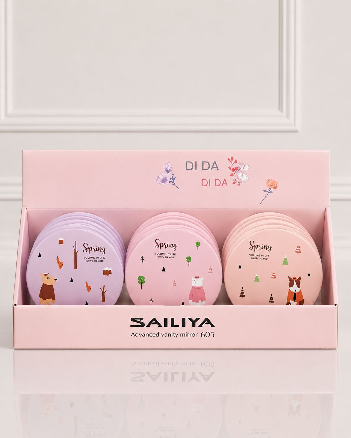 ESPEJO DE CARTERA ANIMALES SAILIYA 25DH-147