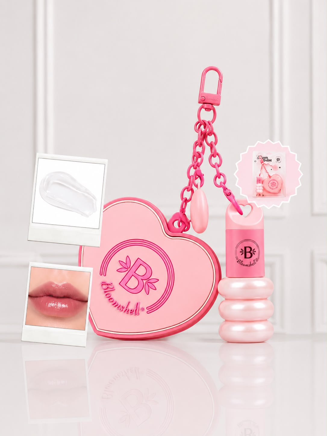 BLOOM TRANSPARENTE+ESPEJO BLOOMSHELL BL-B30002