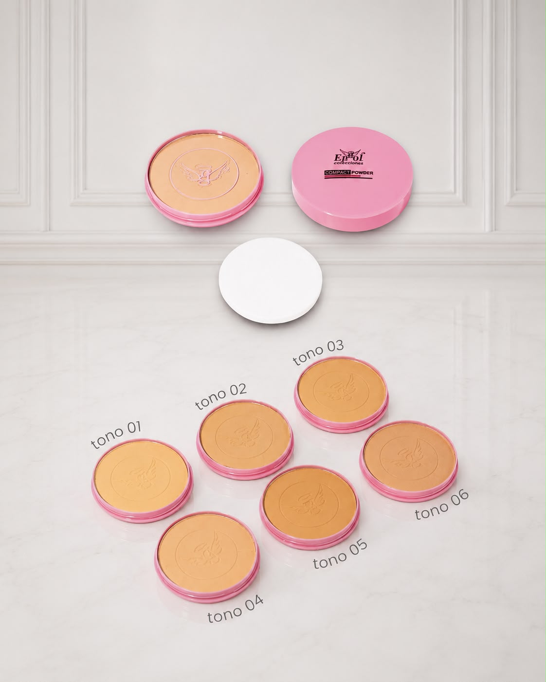POLVO ENGOL ROSADO EN-165PC