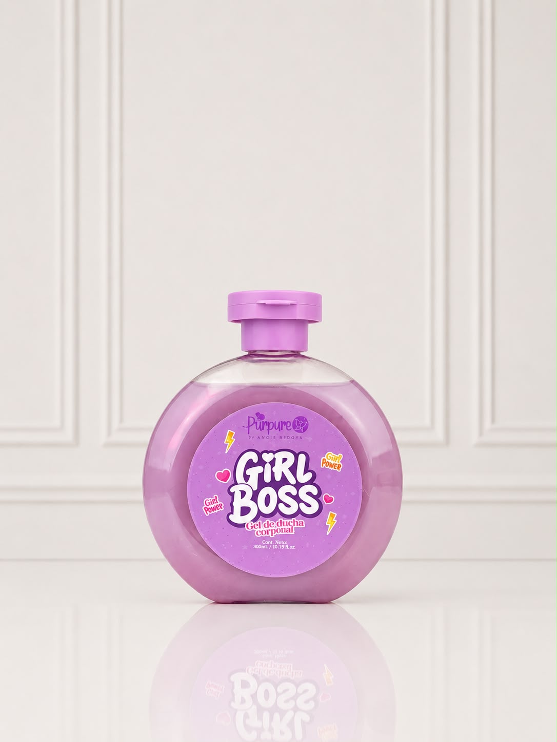 GEL DE DUCHA GIRLBOSS PURPURE 300 ML