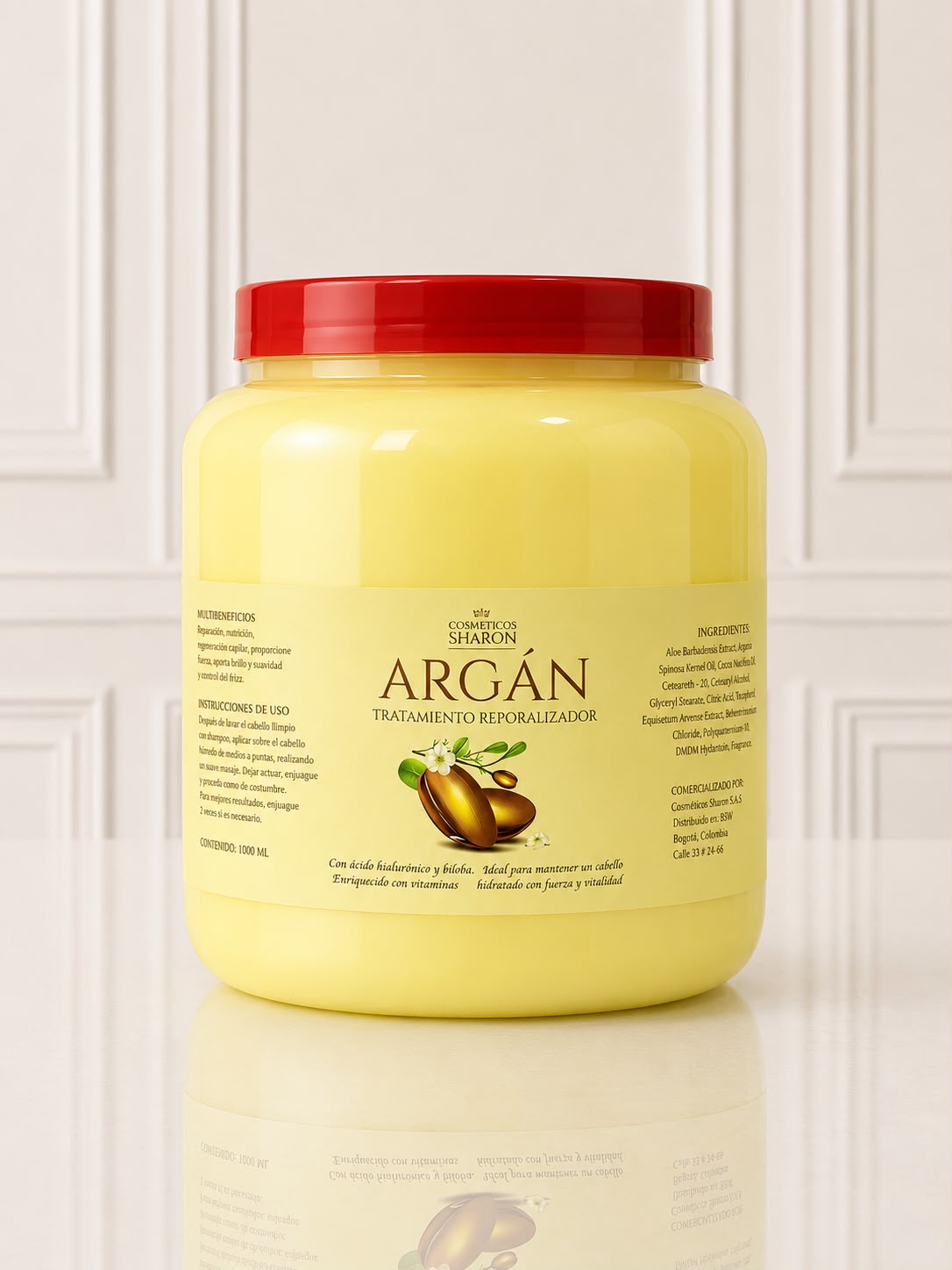 BOMBONERA TRATAMIENTO DE ARGAN 3500ML