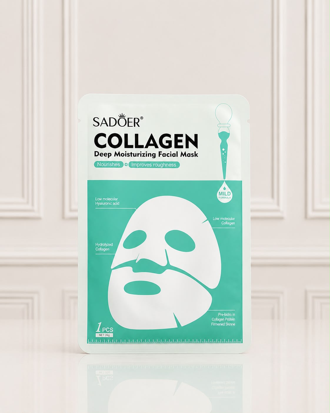 MASCARILLA BIO-HIDROGEL COLAGENO SADOER SD00841