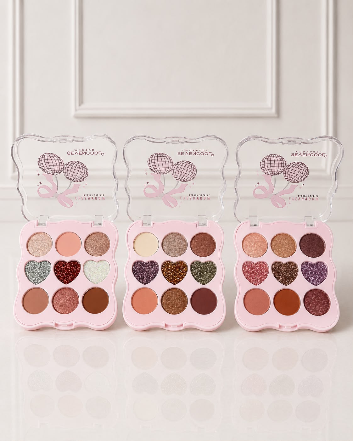 PALETA DE SOMBRAS CHERRY PARTY SEVENCOOL 9095