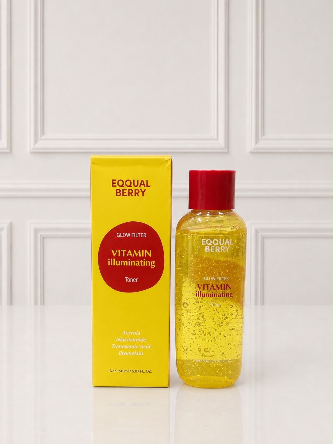 TONICO FACIAL EQQUALBERRY VITAMIN ILUMINATING