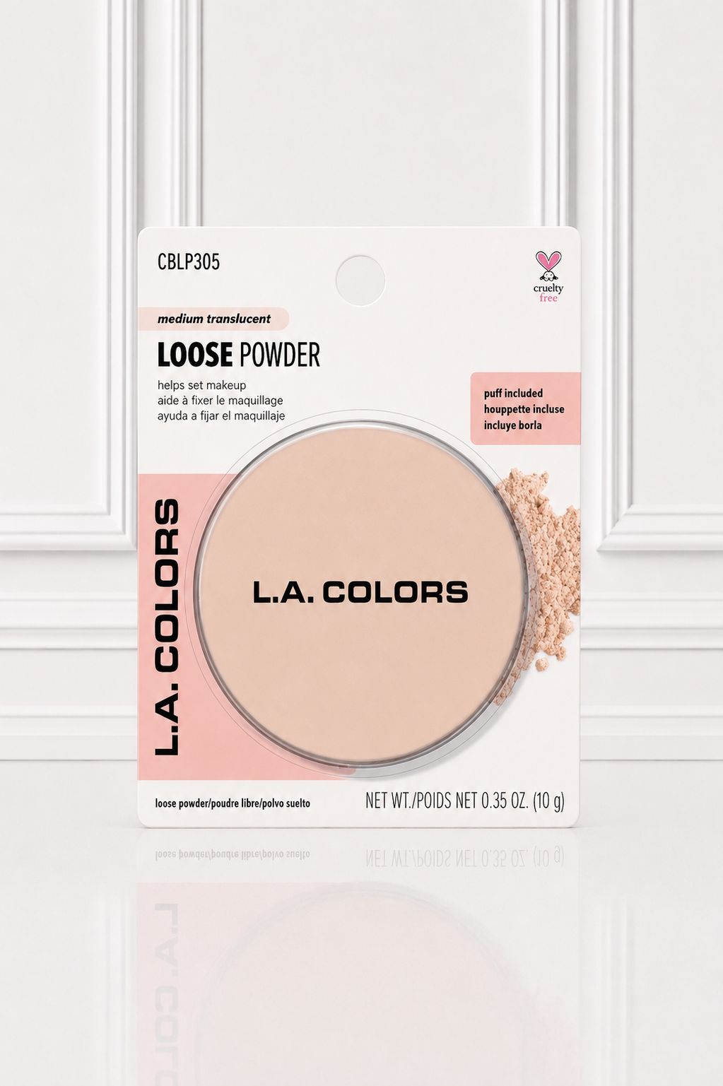 POLVO SUELTO MEDIUM TRANSLUCENT L.A COLORS CBLP305