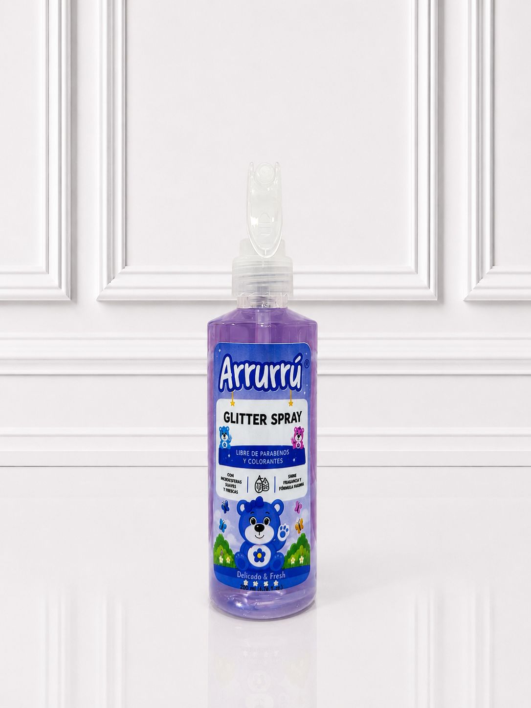 GLITTER SPRAY ARRURRU MORADO