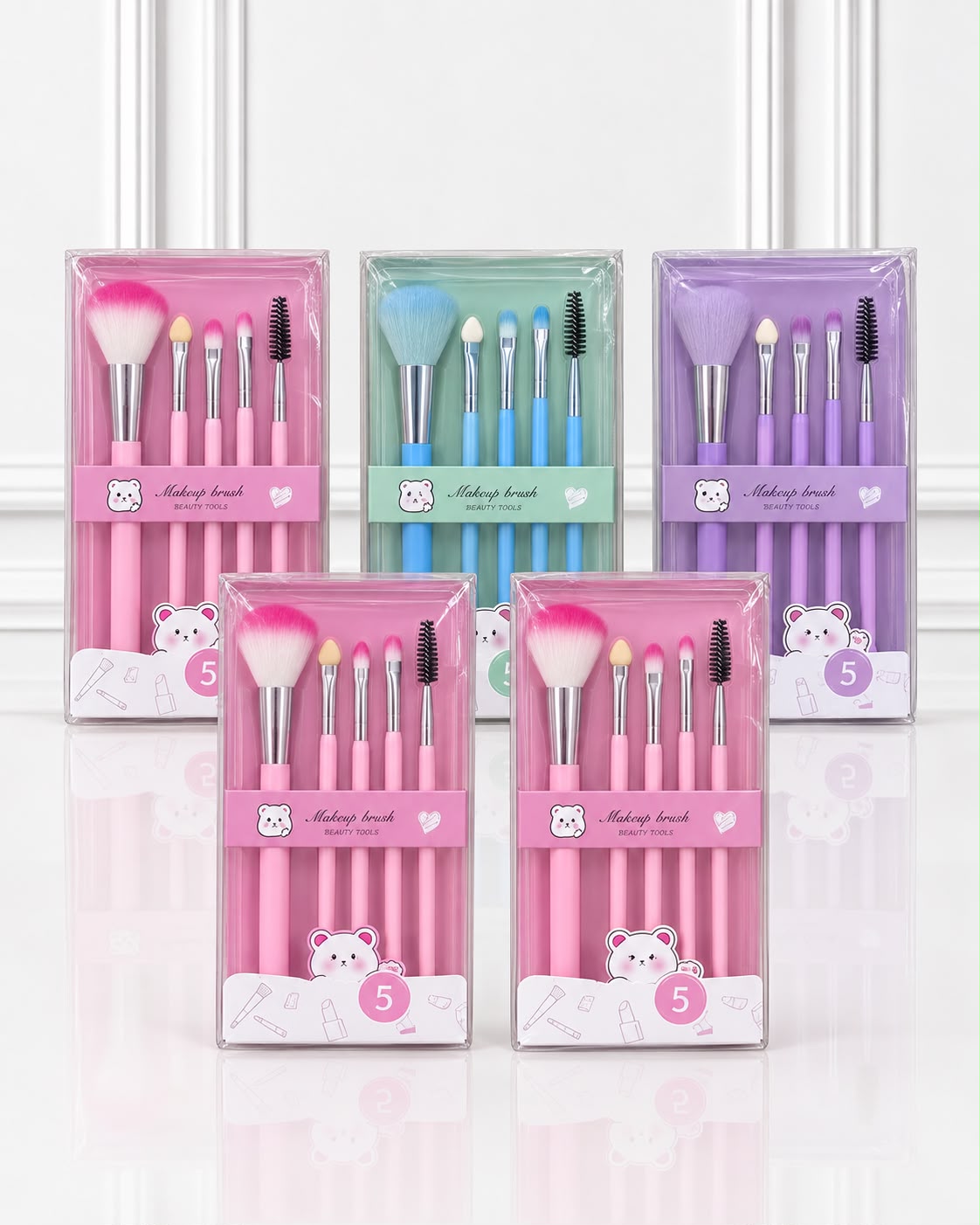 KIT BROCHAS X5 FAVORBEAUTY FB1835