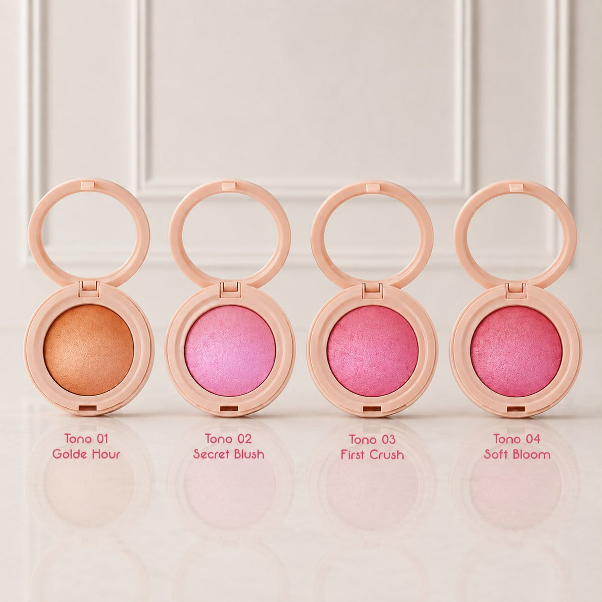 RUBOR COMPACTO CORAZONCITO PURPURE ABM25-H