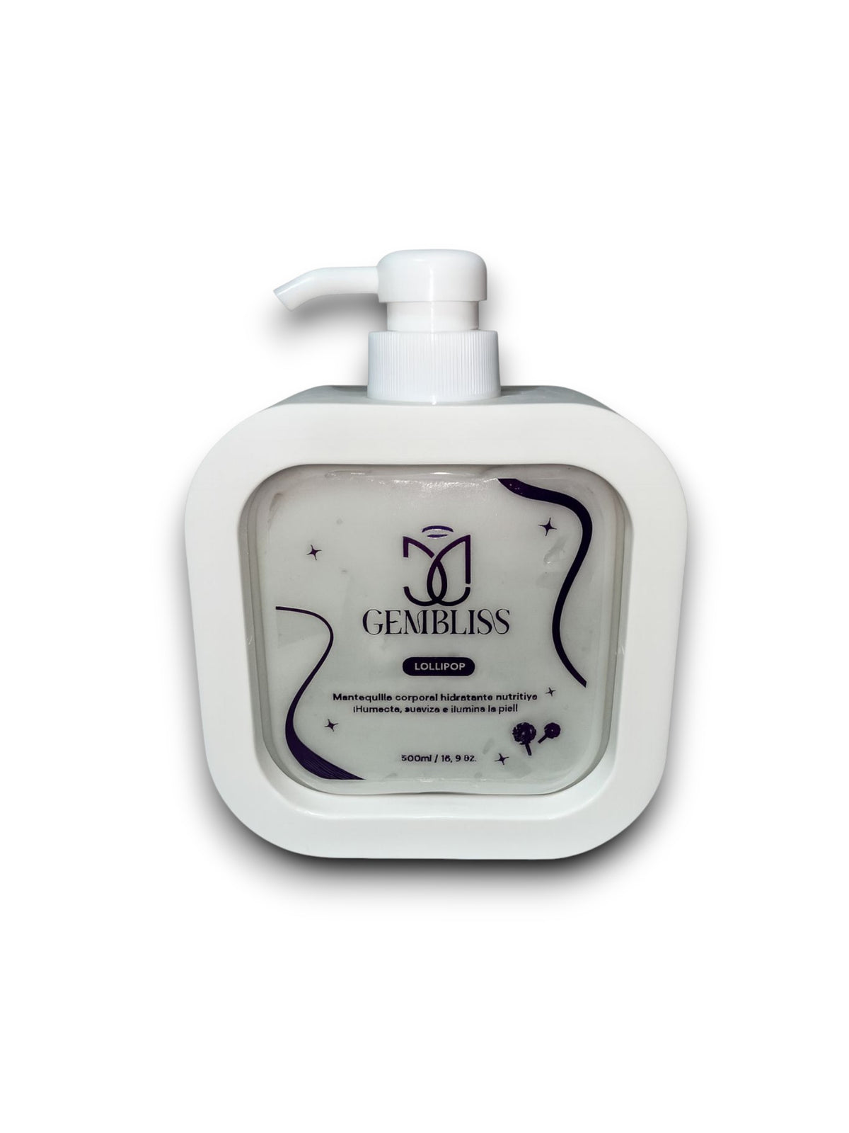 MANTEQUILLA CORPORAL HIDRATANTE GEMBLISS LOLLIPOP 500ML