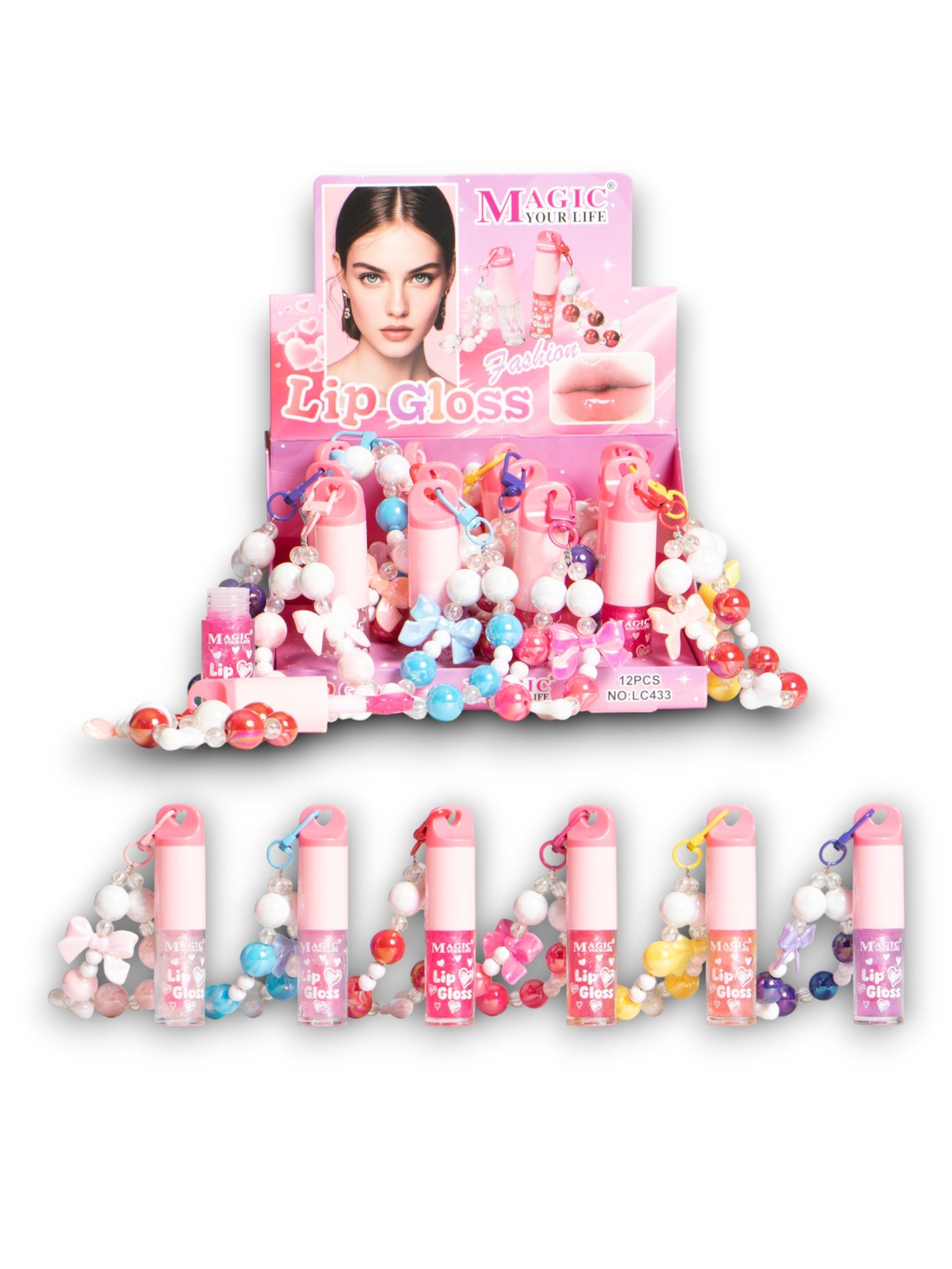 GLOSS CON LLAVERO MAGIC YOUR LIFE LC433