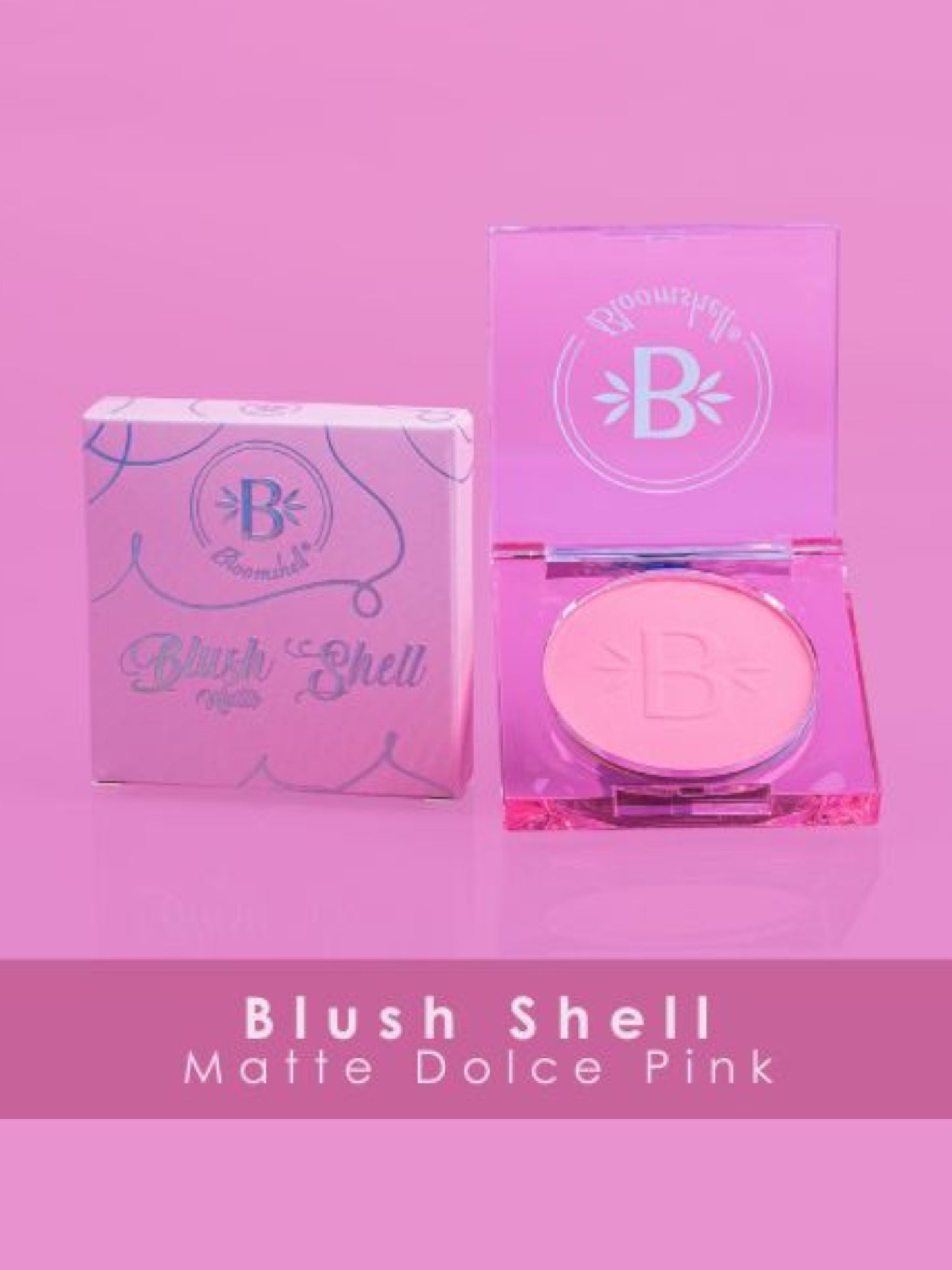 RUBOR COMPACTO BLUSH MATTE BLOOMSHELL BL-BRM42