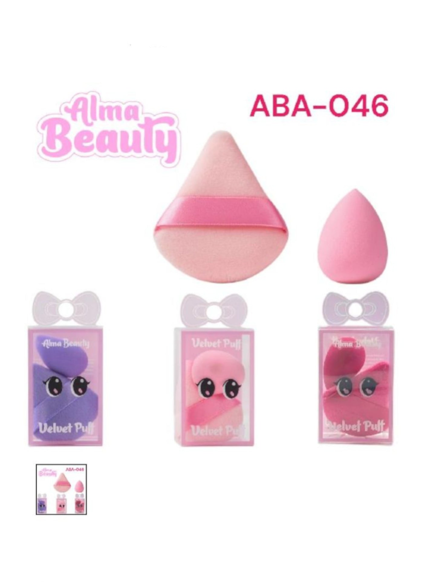DUO DE APLICADORES ALMA BEAUTY ABA-046