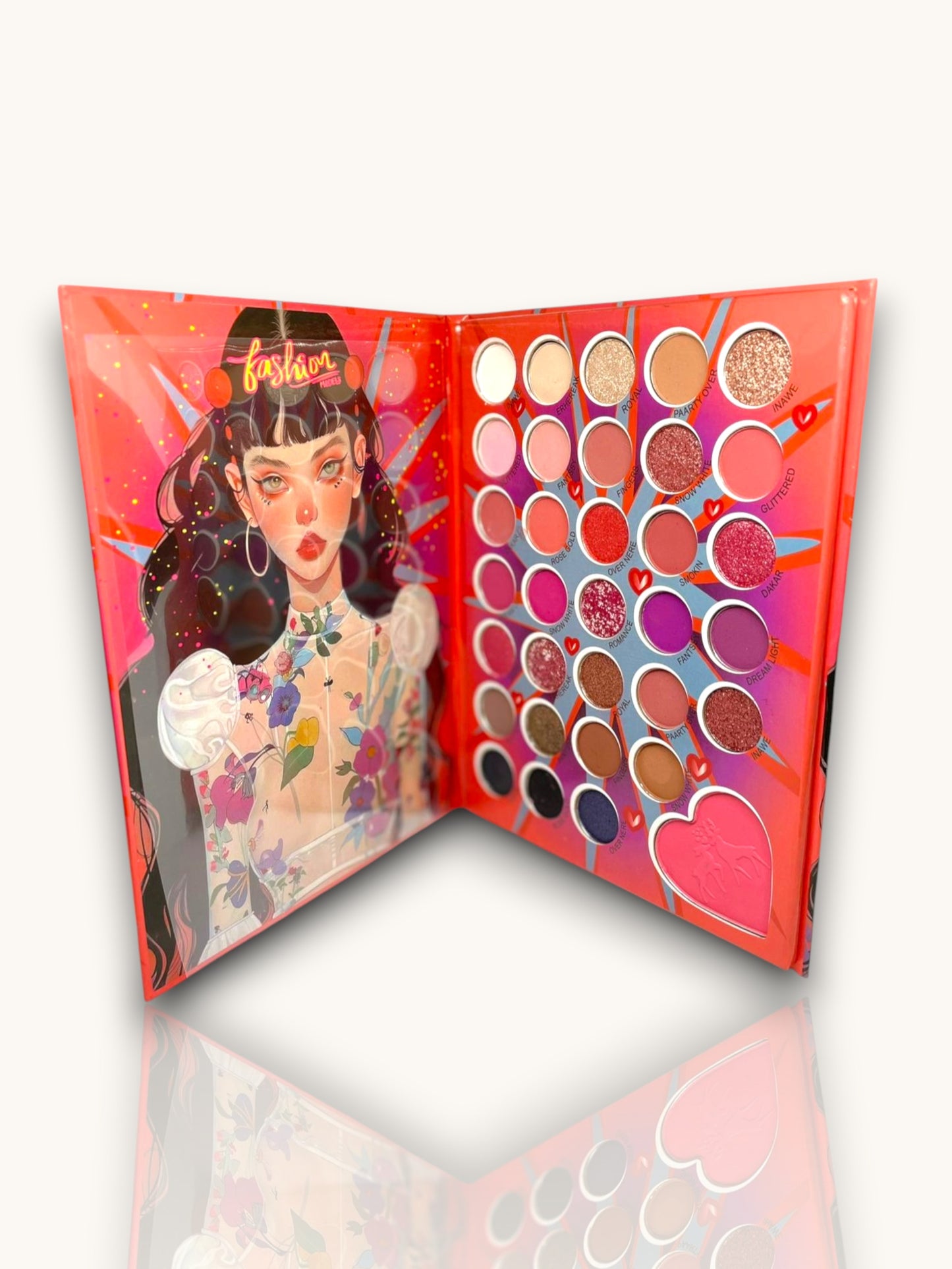 PALETA DE SOMBRAS FASHION MODELS YACHAN YN035